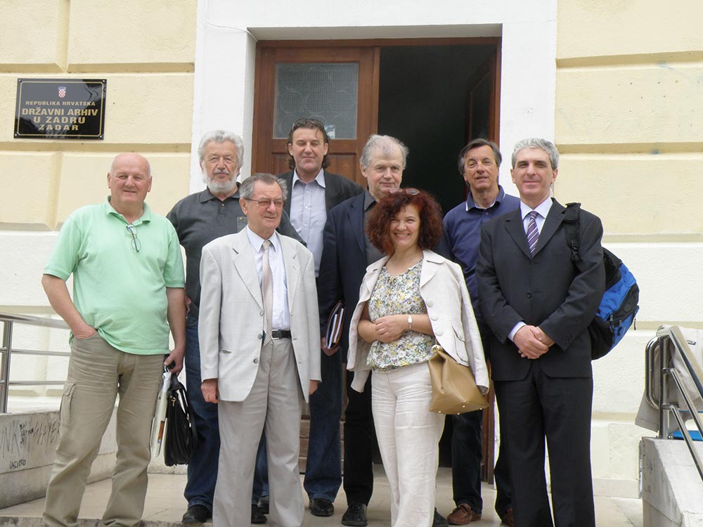 Sudionici književno-znanstvenog kolokvija Zadarski  književni krug 2013. godine